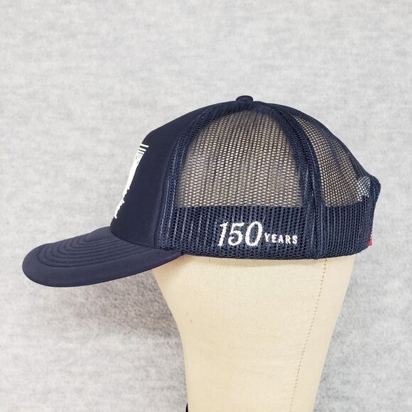 Huckberry Coors Trucker Hat Mens Adult Blue Is The One 150 Years Gorpcore Mesh - Picture 2 of 6